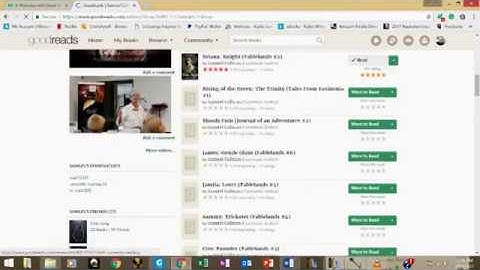How to connect book to author profile on Goodreads