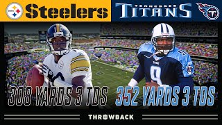 SLASH vs Air McNair Crazy Fun Duel! (Steelers vs. Titans 2001, Week 11)