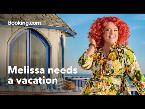 Melissa McCarthy in "Somewhere, Anywhere" | Booking.com 2023 Big Game Ad