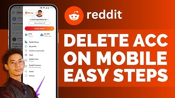 How To Delete Reddit Account On Mobile !