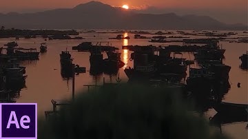 Hướng dẫn chuyển cảnh masking cho Flycam bằng After Effect // After Effects Drone transition