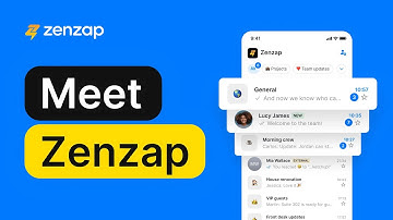Meet Zenzap - the work chat app built for how real teams work
