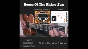Thumbnail of house of the rising sun #guitartutorial #bertsguitartutorials