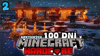 Přežívám 100 Dní v Minecraft Hardcore ARKTICE... 2