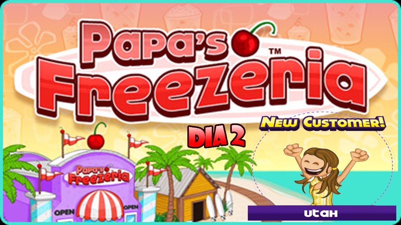 Juegos Infantiles Online Papa #39 s Freezeria Dia 2 YouTube