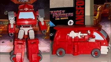 How to transform studio series 86 core class ironhide figure. Transformers SS movie & ratchet