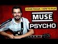 Cómo tocar PSYCHO de MUSE | Tutorial de Guitarra + Tablatura | Marcos García feat. Nick Caville