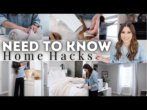 *NEW* HOME HACKS YOU NEED TO KNOW | 10 GENIUS HOME HACKS | TRENDING NEED TO KNOW HOME HACKS