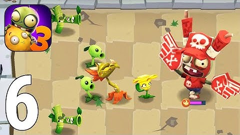 Plants vs Zombies 3 Gameplay Walkthrough Part 6 - Super-Duper-Fan Imp  Mega Minion [iOS/Android]