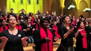 "Wairua Tapu" - Boston City Singers And New Zealand Youth Choir Sing - Boston [HD] - Dec. 2, 2013 chords