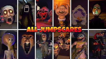 R.E.P.O - All JumpScares and Attacks of Monsters and Bosses