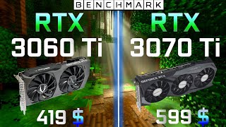 Geforce RTX 3060 Ti vs RTX 3070 Ti Test in 8 Games // 1080p, 1440p, 2160p