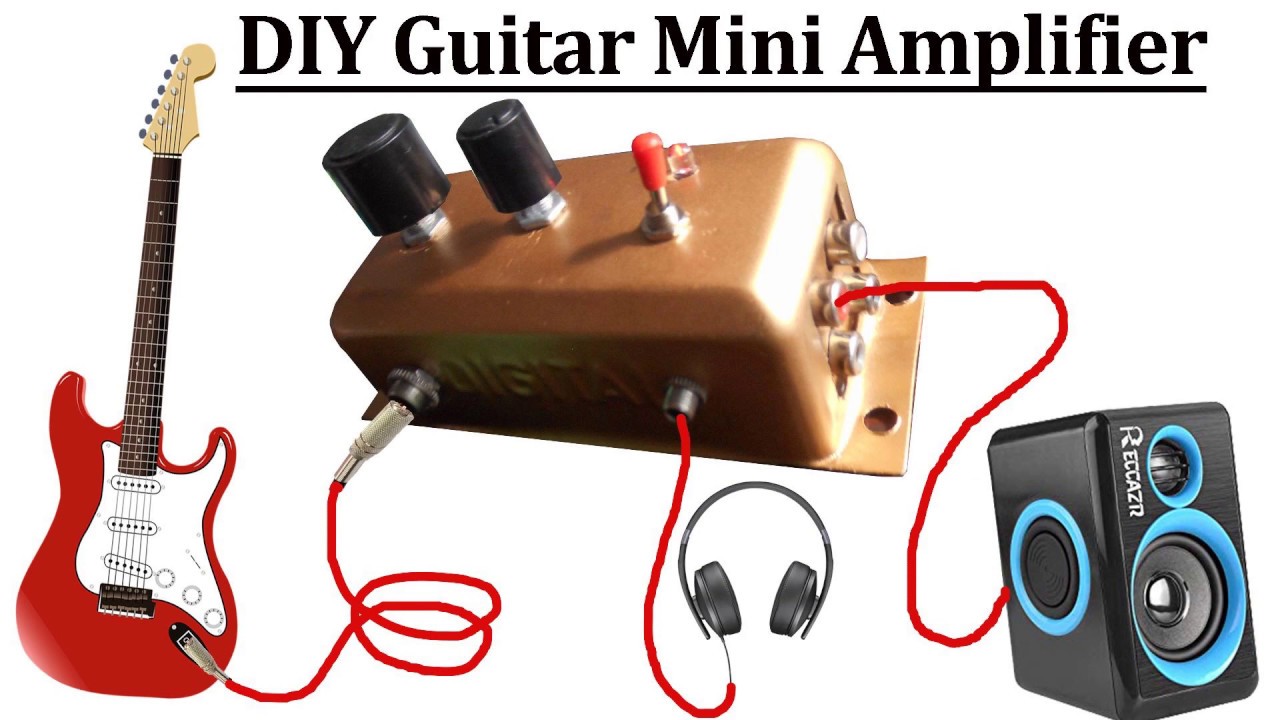 DIY Guitar Mini Amplifier