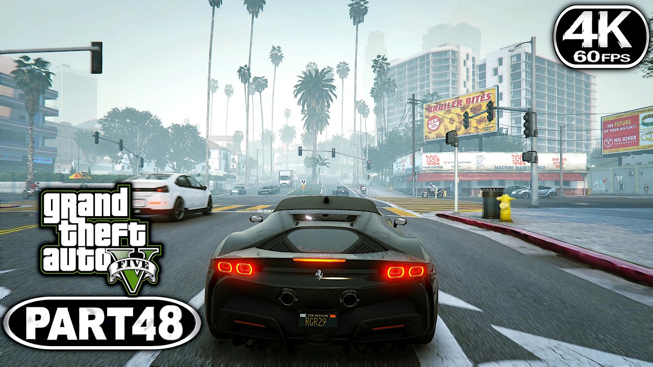 Grand Theft Auto 5 Gameplay Walkthrough Part 48 - GTA 5 PC 4K 60FPS No ...