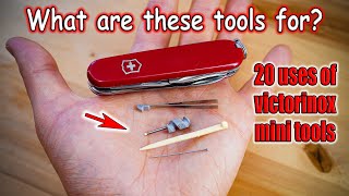 20 Uses of Victorinox SAK Mini Tools That Few People Know About