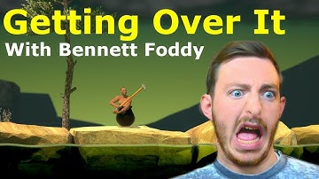 My First Ever Rage Quit! | Getting Over It With Bennett Foddy
