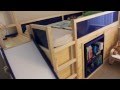 IKEA Hack - Kura Bed with slide and secret room