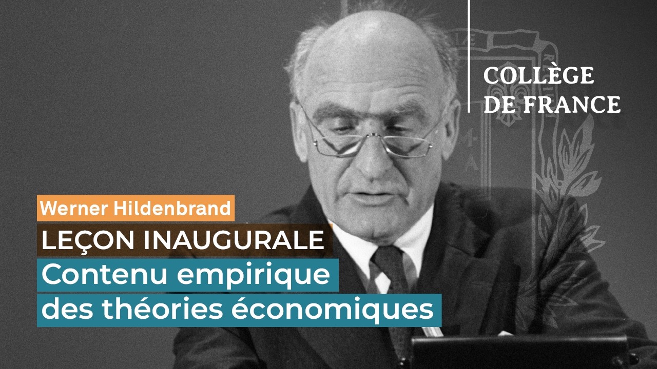 Contenu empirique des théories économiques - Werner Hildenbrand (1993)