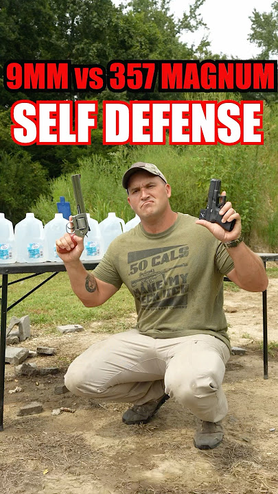 9MM vs 357 MAGNUM (Self Defense Test)