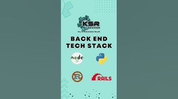 Top Skills To Become a Full Stack Web Developer #shorts #shortsvideo #ksrdatavizon