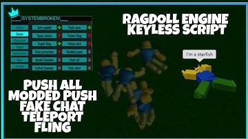 New Ragdoll Engine Roblox Scripts GUI OP **PASTEBIN 2023** (Not Patched) ( Free No Key)