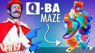Make a crazy marble run with Q-BA-MAZE 2.0 Marble Maze Stunt Sets screenshot 4