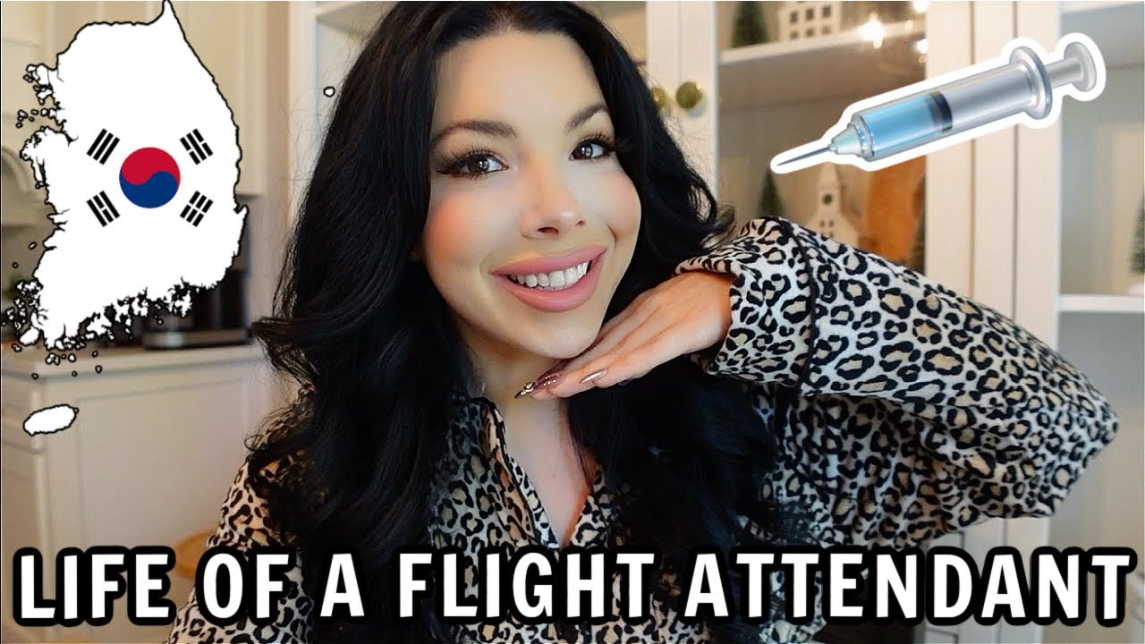 Flight Attendant Life - I GOT BOTOX & SMILE LINE FILLER IN SOUTH KOREA ON A LAYOVER✈️ 🇰🇷