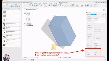 OpenBOM for Autodesk Fusion 360:  Proper Size Values for Rotated Components - March 2024