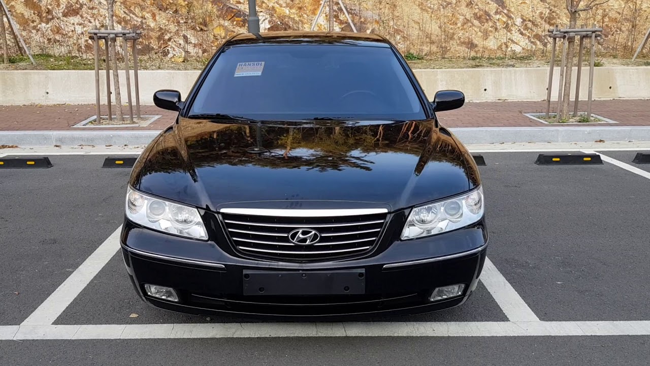 HYUNDAI GRANDEUR TG 2006 6A069474 YouTube