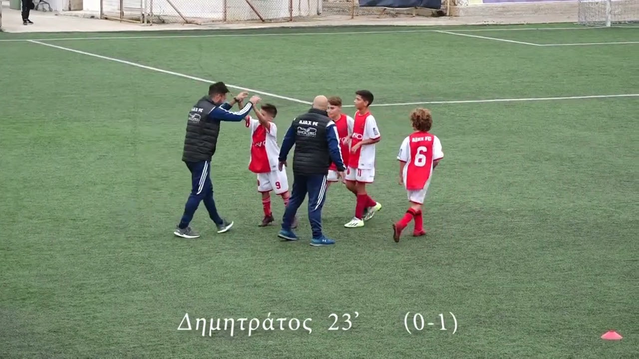 Κανονιέρηδες -  Αίαντας Σύρου Κ12 1-3