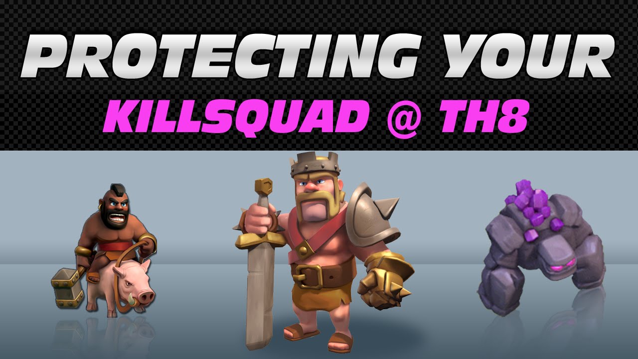 How to Lose ZERO Killsquad Troops During Your TH8 CC Kill & Entry