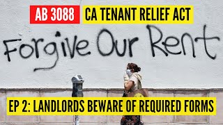 AB 3088: Tenant Relief Act of 2020 - What You Need to Know Ep2