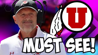 Utah Coach ACCIDENTALLY ADMITTED Something SHOCKING! | Kyle Whittingham