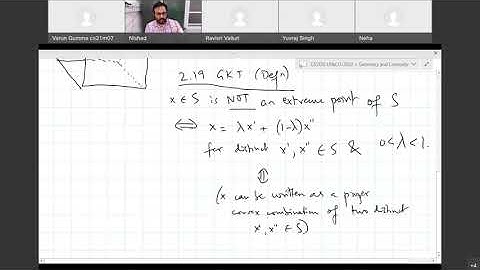 Linear Programming & Combinatorial Optimization (2022) Lecture-12