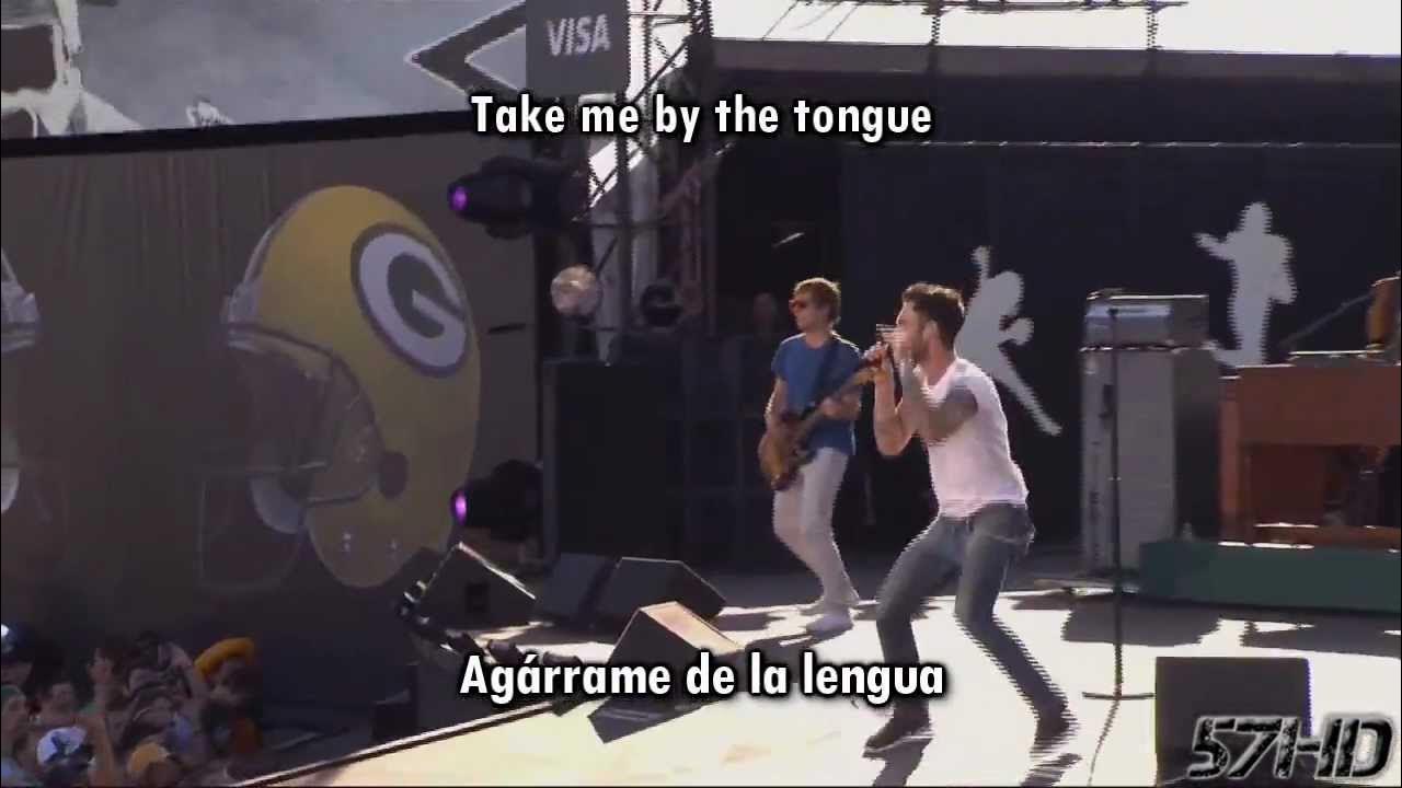 Maroon 5 - Moves Like Jagger HD Live @ NFL Kickoff Subtitulado Español English Lyrics Maroon 5 - Moves Like Jagger HD Live @ NFL Kickoff Subtitulado Español English Lyrics