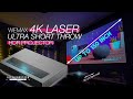 Grand cran 150  partir de 30 cm  projecteur laser 4k  focale ultra courte  revue complte wemax nova