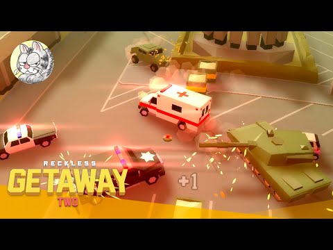 Reckless Getaway 2: All cars in Industrial Area (part 1) GAMEPLAY