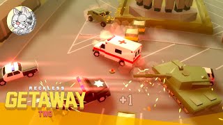 Reckless Getaway 2: All cars in Industrial Area (part 1) GAMEPLAY screenshot 5