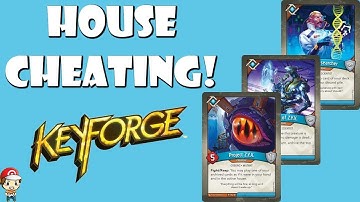 Great New House Cheating Card! (& Other New Logos Cards) (New Keyforge Cards)