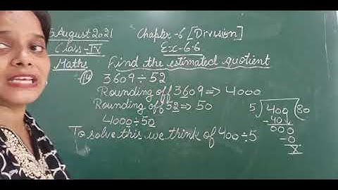 Class IV Mathematics 25 08 2021 by Ms Anchal Singh, Ex  6 6