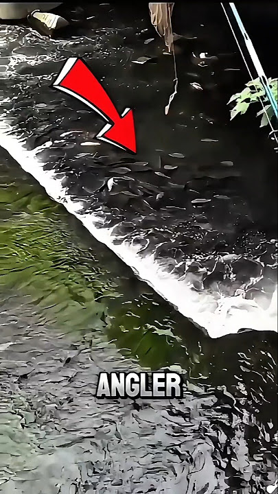 Look guys fishing in a spot with thousands of fish 😱 #shorts #fishing #fishing