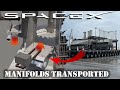 SpaceX Starship launch pad readiness | Manifolds have been transported and positioned