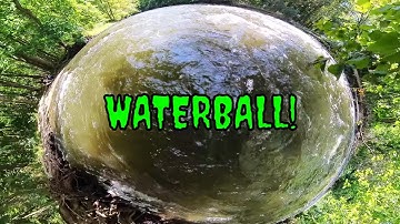 Having fun filming water with an Insta360 X3 360 degree camera