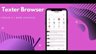 Texter Browser 8.1 || Fastest and Securest Browser screenshot 1