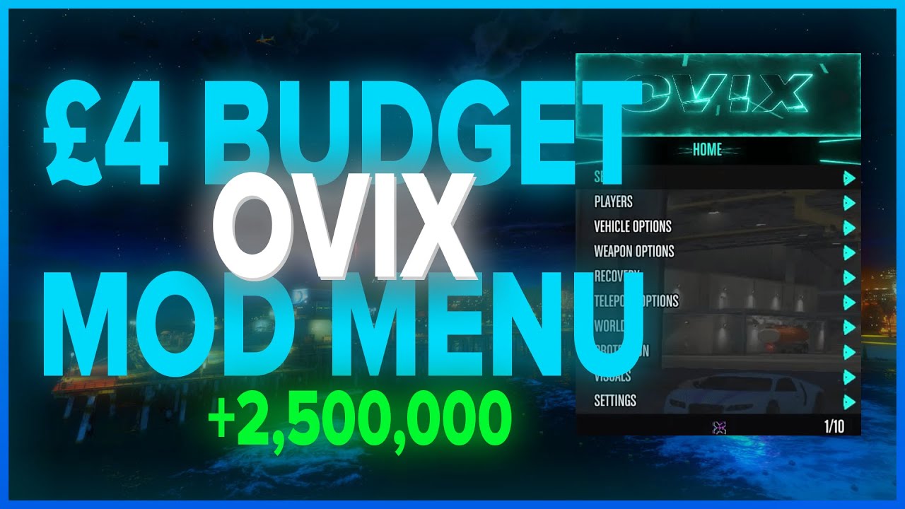 Ovix Mod Menu for GTA V