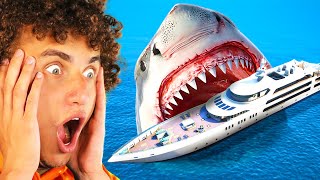 Playing as the STRONGEST Shark in GTA 5!