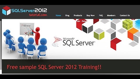 MS SQL Server 2012 Training - Implementing Security - SQL Server 2012 Part 2/3