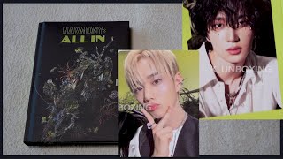 피원하모니 6집 올인 ALL IN 버전 앨범 언박싱 P1Harmony 6th Mini Album ALL IN Ver Album Unboxing