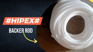 Backer rod | EPE foam Rod | Polyethylene rod | construction Joint Rod. Backer rod | EPE foam Rod | Polyethylene rod | construction Joint Rod.