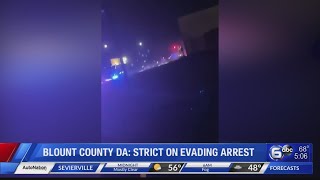 Blount County DA: Strict on evading arrest